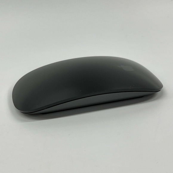 Apple Magic Mouse  (Wireless, Rechargable) - Black Multi-Touch Surface - Picture 1 of 5